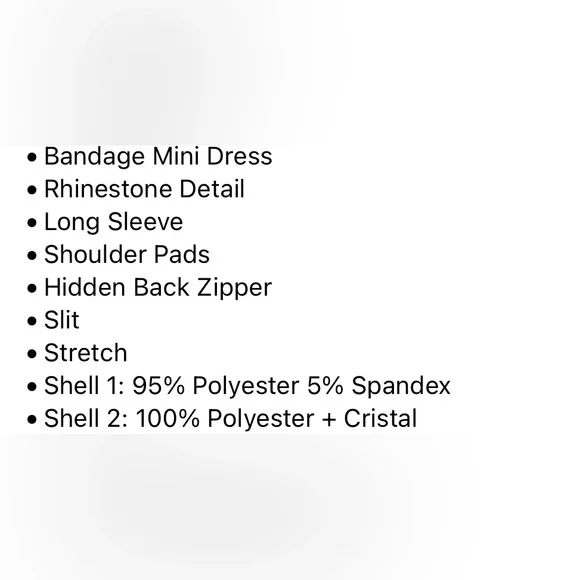 Bandage mini  Red Dress - Picture 4 of 6